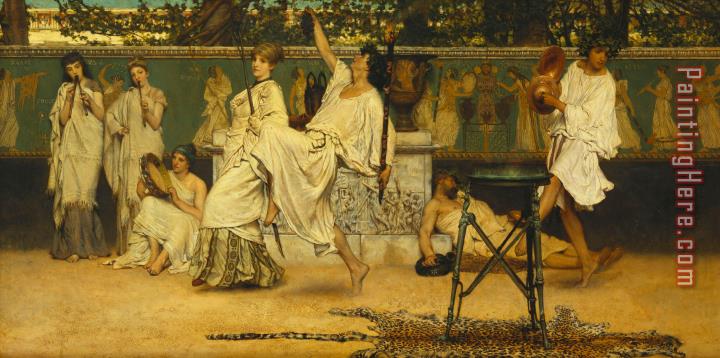 Sir Lawrence Alma-Tadema Bacchanal